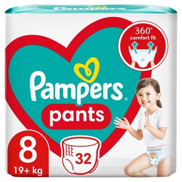 Подгузники Pampers размер 8 32 шт.