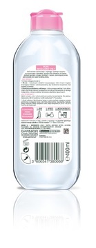 GARNIER МИЦЕЛЛЯРНАЯ ЖИДКОСТЬ 3 В 1 ДЛЯ ЧУВСТВИТЕЛЬНОЙ КОЖИ