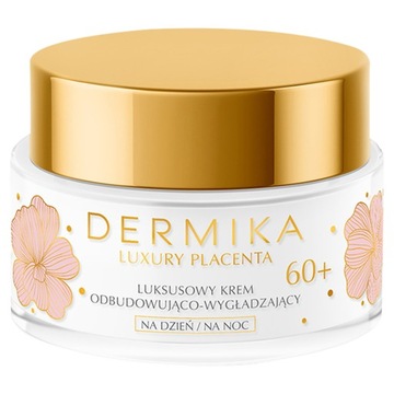 Krem przeciwstarzeniowy do twarzy Dermika Luxury Placenta 60+