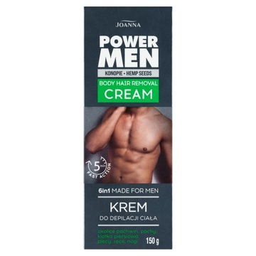 JOANNA POWER MEN KREM DO DEPILACJI 150 G