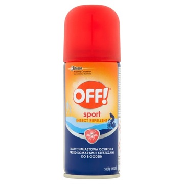 OFF SPORT na komary i kleszcze Spray przeciwko kleszczom i komarom 100 ml