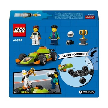 LEGO CITI 60399 FORMUŁA 1 BOLID WYŚCIGÓWKA AUTO ZIELONY SAMOCHÓD WYŚCIGOWY