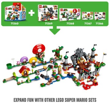 LEGO BLOCKS Super Mario 71367 Набор расширения «Дом Йоши и Марио»