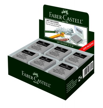 Серый футляр Faber-Castell для хлеба-ластика