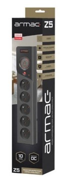Удлинитель ARMAC Z5 5м 5x230В 10А Z5/50/CZ