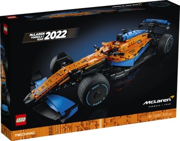 LEGO Technic 42141 Гоночный автомобиль команды McLaren Team F1 (1434 кубика)