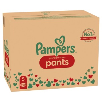 Pampers Premium Care Pants Junior подгузники размер 5 12-17 кг 102 шт.