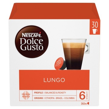 DOLCE G. CAFFE LUNGO 30KAPSUŁEK NESCAFÉ