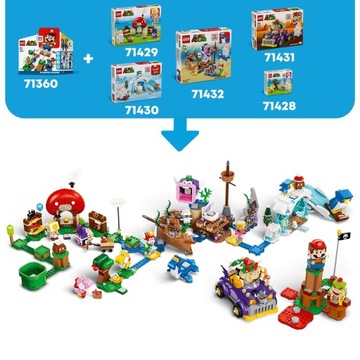 LEGO SUPER MARIO #71428 — Удивительный лес Йоши — набор расширения