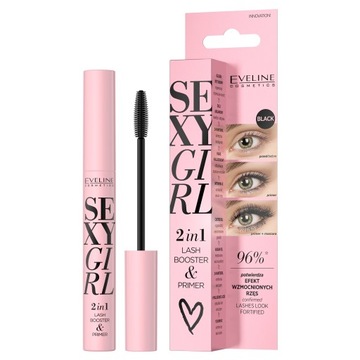 Eveline Cosmetics Sexy Girl baza i odżywka do rzęs