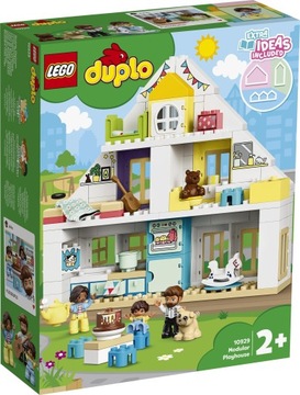 ZESTAW LEGO DUPLO 10929 DUŻY DOMEK DLA LALEK Z RODZINĄ
