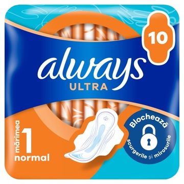 ALWAYS Ultra Normal podpaski 10 sztuk