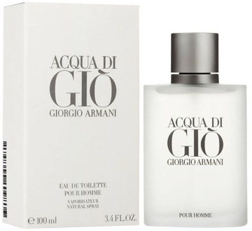 Giorgio Armani Acqua di Gio Pour Homme 100 ml woda toaletowa men EDT Folia