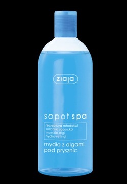 ZIAJA SOPOT SPA МЫЛО С ВОДОРОСТЯМИ ДЛЯ ДУША 500МЛ