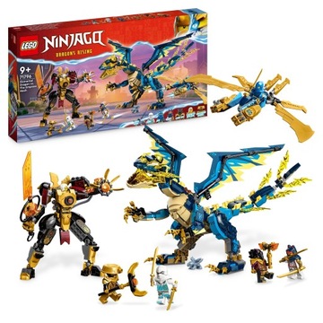 LEGO NINJAGO Дракон против Механической Императрицы 71796