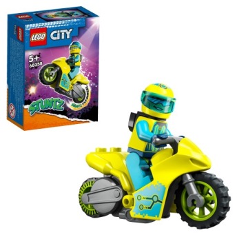 LEGO City 60356 Каскадерский велосипед с медведем