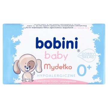 Bobini Baby mydło mydełko w kostce dla dzieci niemowląt hipoalergiczne 90 g
