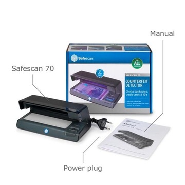 SafeScan UV/LED тестер 70 черный
