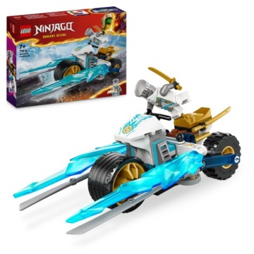 LEGO Blocks Ninjago Ледяной мотоцикл Зейна / 71816 + подарочный пакет
