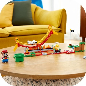 LEGO 71416 SUPER MARIO ПОКАЗАТЬСЯ ПО ЛАВОВЫМ ВОЛНАМ