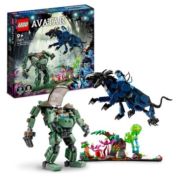 LEGO Avatar 75571 Нейтири и Танатор против Куоритча в костюме ПЗМ
