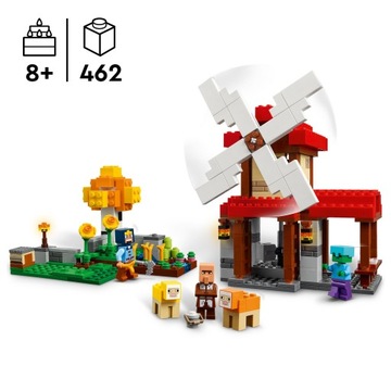LEGO Minecraft 21262 Ферма с ветряными мельницами ЗОМБИ МИЛЛЕР ШЕФЕРД МИЛЛ