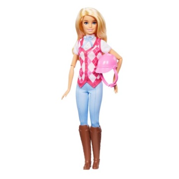 Barbie Жокейка Malibu Лялька з фільму HXJ38