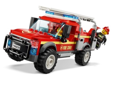 LEGO CITY 60231 Внедорожник командира пожарной команды