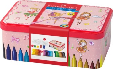 Ручки Faber Castell Connector Ballerina 33 цвета в подарочной коробке