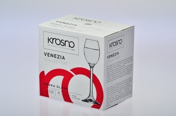 6 x kieliszek do wódki 50 ml Venezia KROSNO