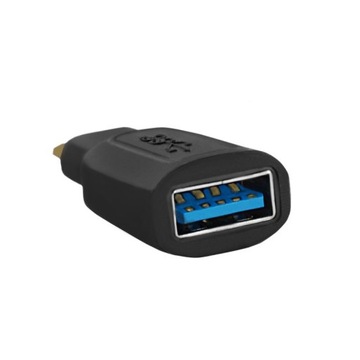 Адаптер Qoltec USB3.1 тип C «папа» USB3.0 «мама»