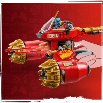 LEGO NINJAGO 71830 Кирпичики Storm Rider Mech Kai