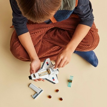 LEGO CREATOR Космический шаттл 3 в 1 Космонавт Космический шаттл 144 кубика 6+