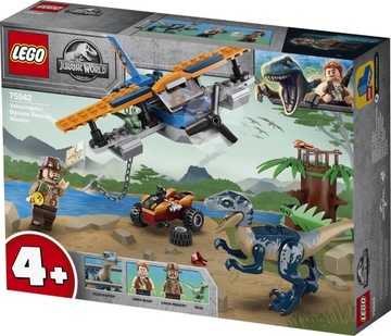 LEGO 75942 МИР Юрского периода Велоцираптор