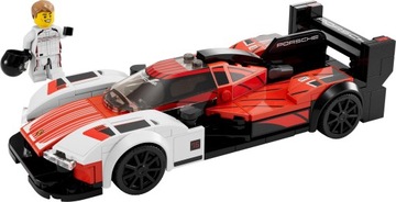 LEGO SPEED CHAMPIONS 76916 PORSCHE 963 + БУМАЖНЫЙ ПАКЕТ LEGO СРЕДНИЙ