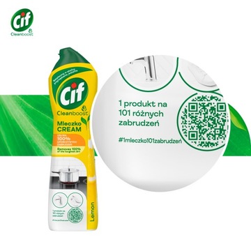 CIF Cream Lemon очищающее молочко 540 мл