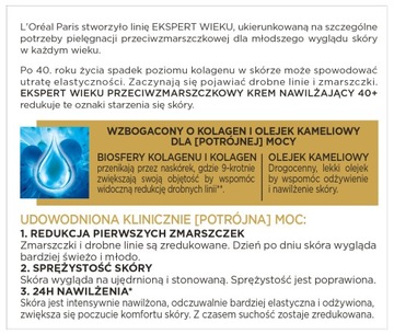 LOREAL AGE EXPERT КРЕМ ПРОТИВ МОРЩИН 40+