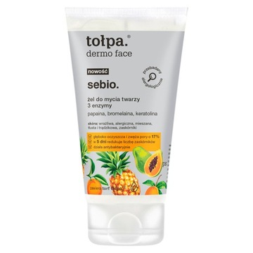 TOŁPA ŻEL DO MYCIA TWARZY 3 ENZYMY 150ML