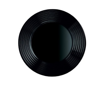 Тарелка 25 см черная HARENA LUMINARC