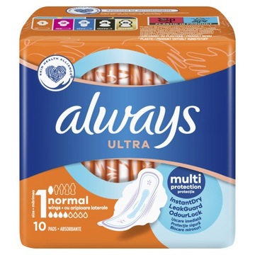 ALWAYS Ultra Normal podpaski 10 sztuk