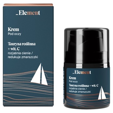 Element Krem pod oczy dla mężczyzn tauryna roślinna + wit. C 30 ml