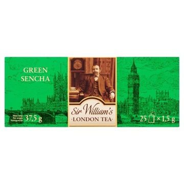 Herbata zielona SIR WILLIAM'S Tea Green 37.5g