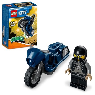 LEGO CITY STUNTZ 60331 TURYSTYCZNY MOTOCYKL KASKADERSKI SAMOTNY WILK, NOWY