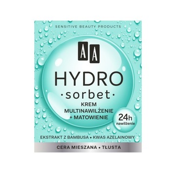 AA Hydro Sorbet krem do cery mieszanej i tłustej