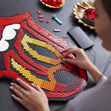 LEGO ART 31206 ПРЕДМЕТЫ THE ROLLING STONES PICTURE LIMITED COLLECTION 1998 ГОДА