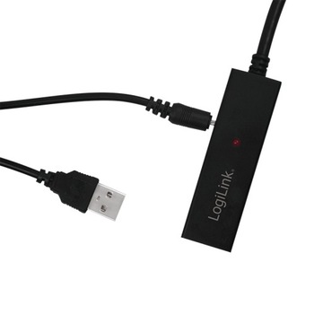 Активный кабель-ретранслятор USB-C 2.0, длина 40 м.