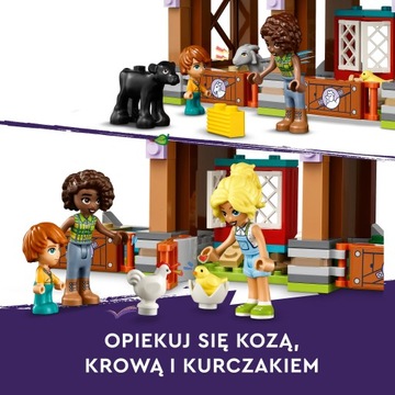 LEGO Friends 42617 Приют для животных Трактор Ветряная мельница 489 кубиков 6+
