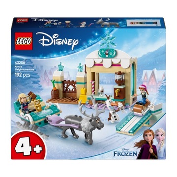 LEGO Disney 43256 Przygoda na sankach Anny Frozen Kraina Lodu