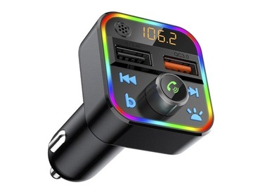 FM-ПЕРЕДАТЧИК BLUETOOTH ЗАРЯДНОЕ УСТРОЙСТВО MP3 SD 2xUSB