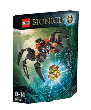 LEGO Bionicle 70790 Lord Pająków Zagłady + GRATIS